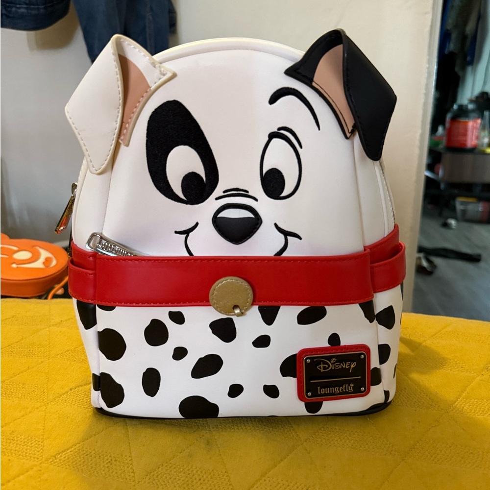 Loungefly Disney Dalmatian Backpack - White, Black, Red